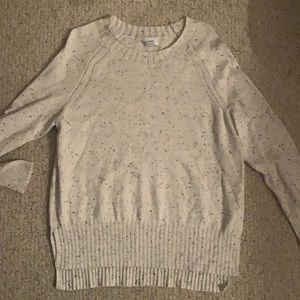 Old Navy Oatmeal speckled Crew Sweater